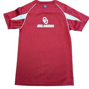OU University of Oklahoma Men’s Small Short Sleeve Polyester Shirt by NCAA